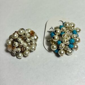 Aldo cluster beads statement rings with adjustable finger band for any size